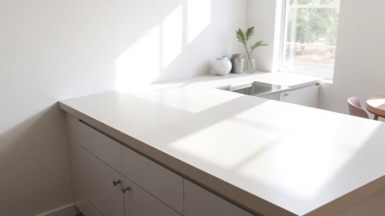 standard kitchen countertop depth