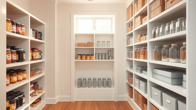 streamlined pantry organization process