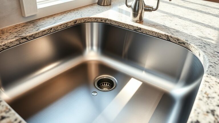 typical kitchen sink width