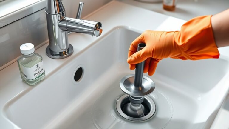 unclog kitchen sink drain