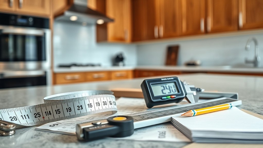 use precise measuring tools