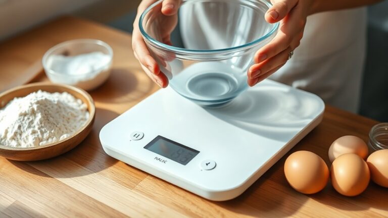 weigh ingredients accurately